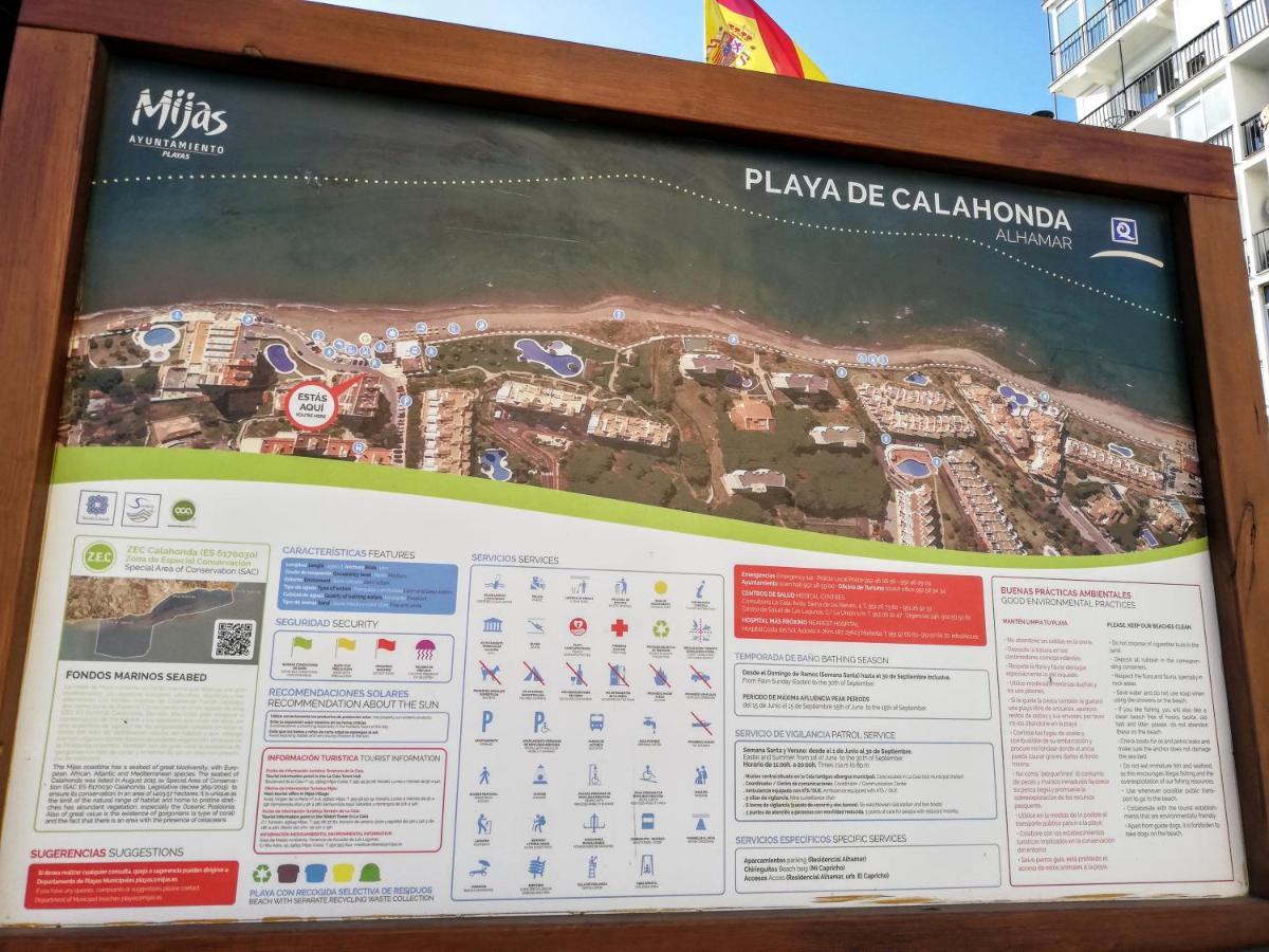 Sitio de Calahonda Apartamento Mar Azul, Primera Linea De Playa מראה חיצוני תמונה